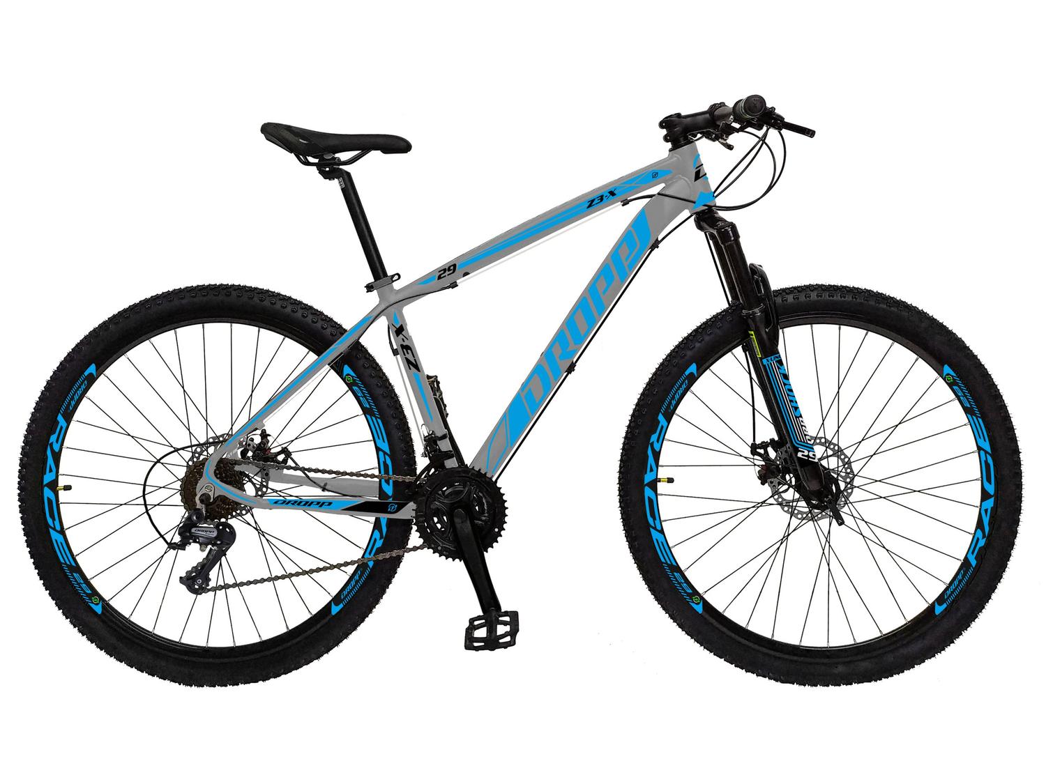 29" - Cinza e Azul - 19"