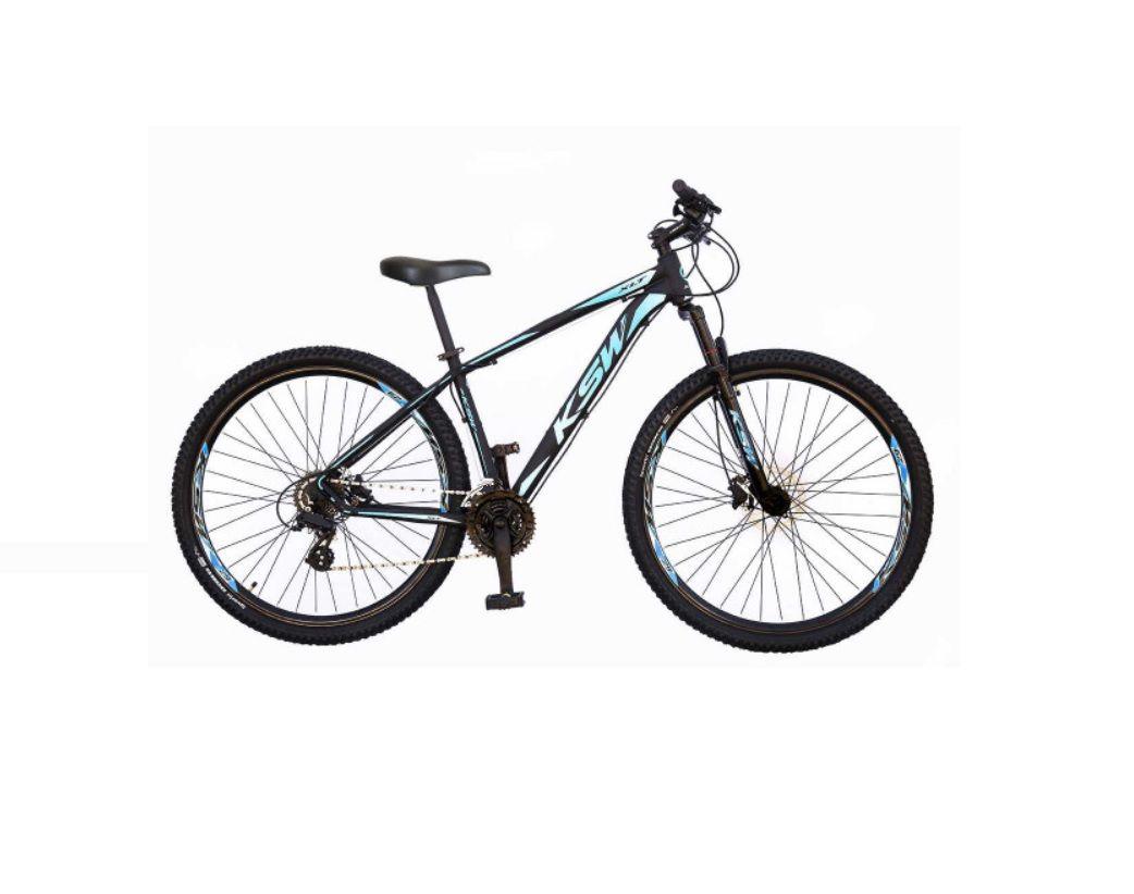 Bicicleta Mountain Bike Aro 29 KSW XLT - 24 Marchas Freio A Disco
