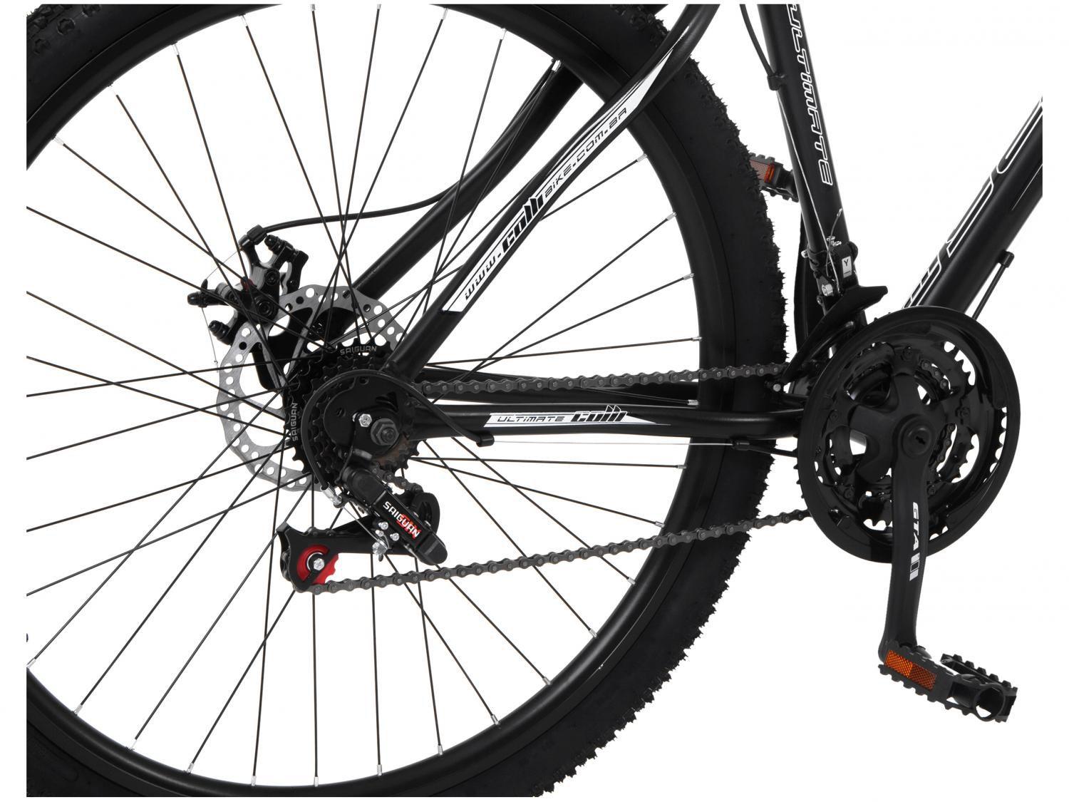 Bicicleta Colli Bike Ultimate Aro 29, Câmbio Importado, Quadro 19” - Preta  | Casas Bahia