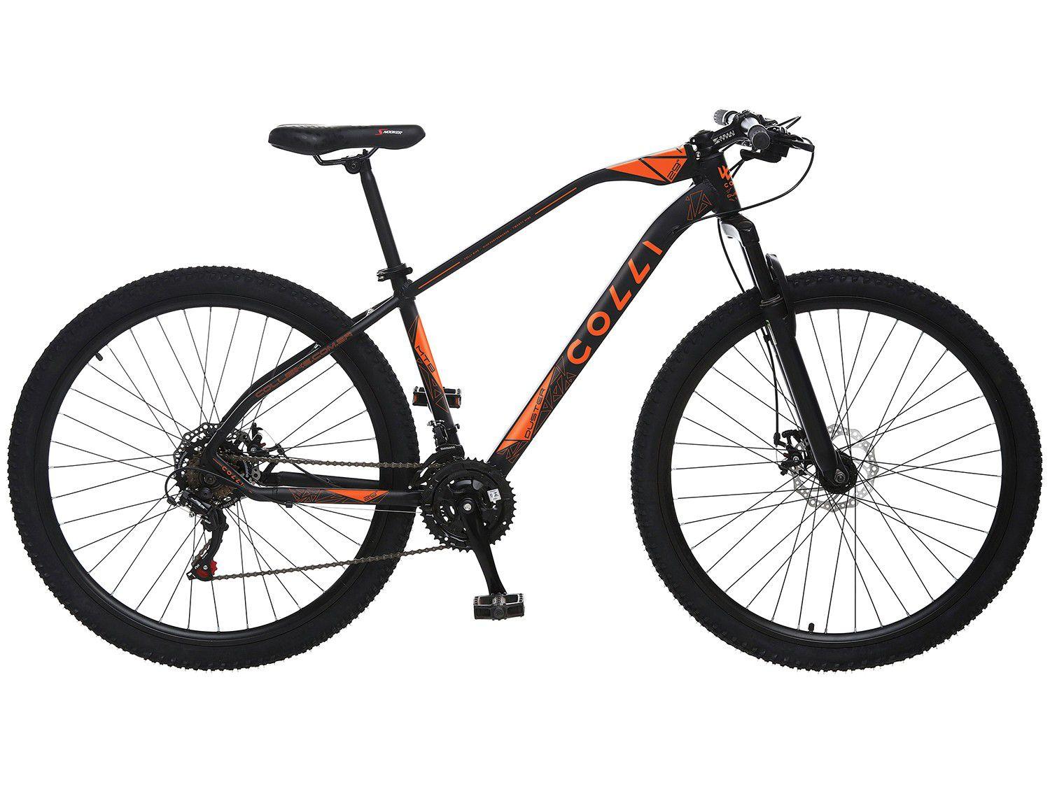 Bicicleta Aro 29 Mountain Bike Colli Duster Freio a Disco 21 Marchas Cambio Shimano Bicicleta Mountain Bike Magazine Luiza