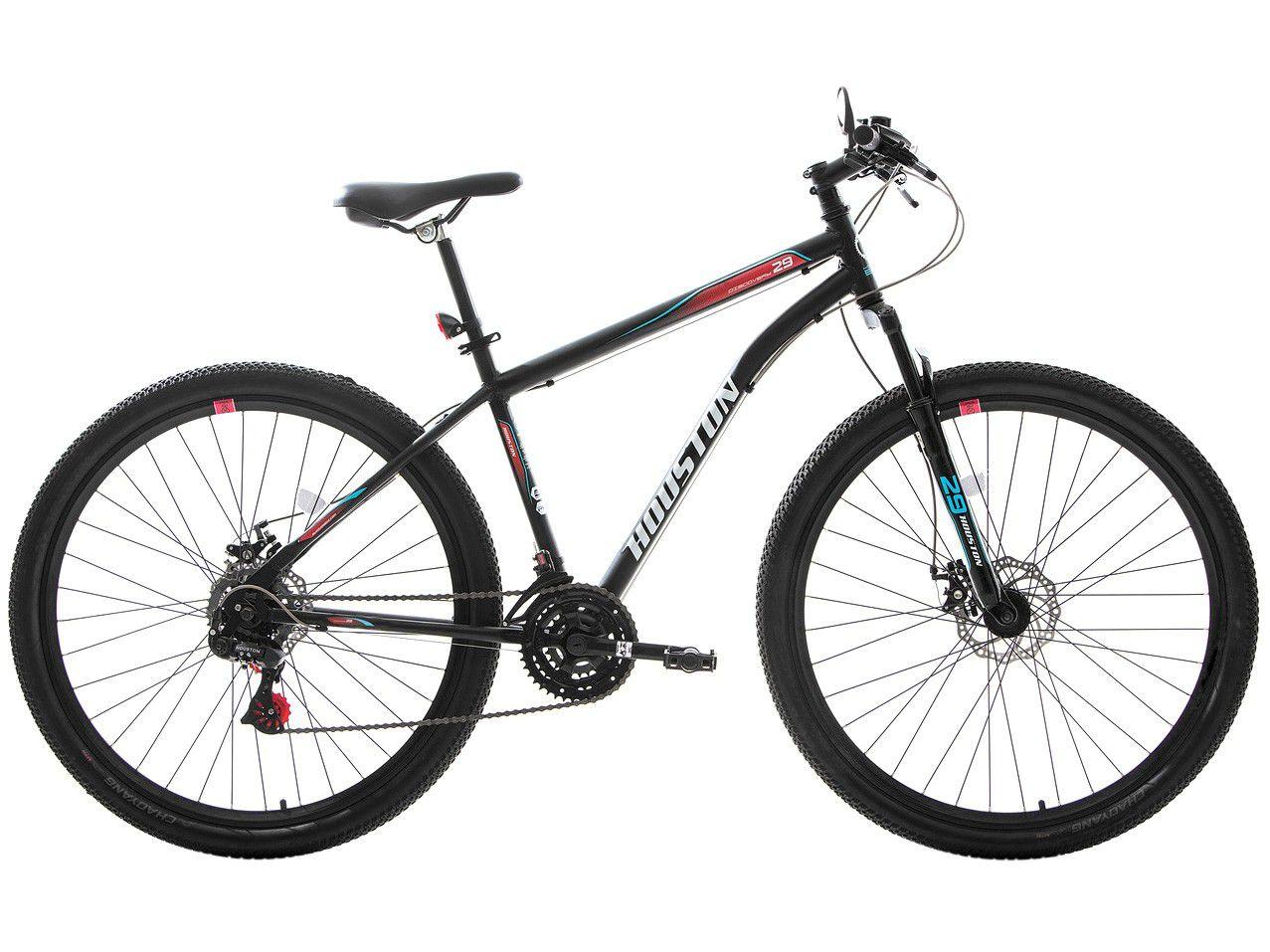 Bicicleta Aro 29 Mountain Bike Houston Discovery A29 Freio a Disco 21
