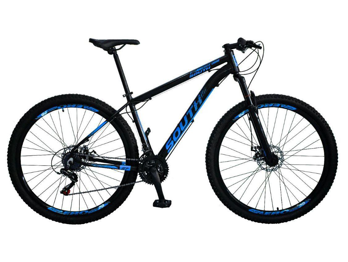 Bicicleta Aro 29" South Bike Slim Freio a Disco 21 Marchas