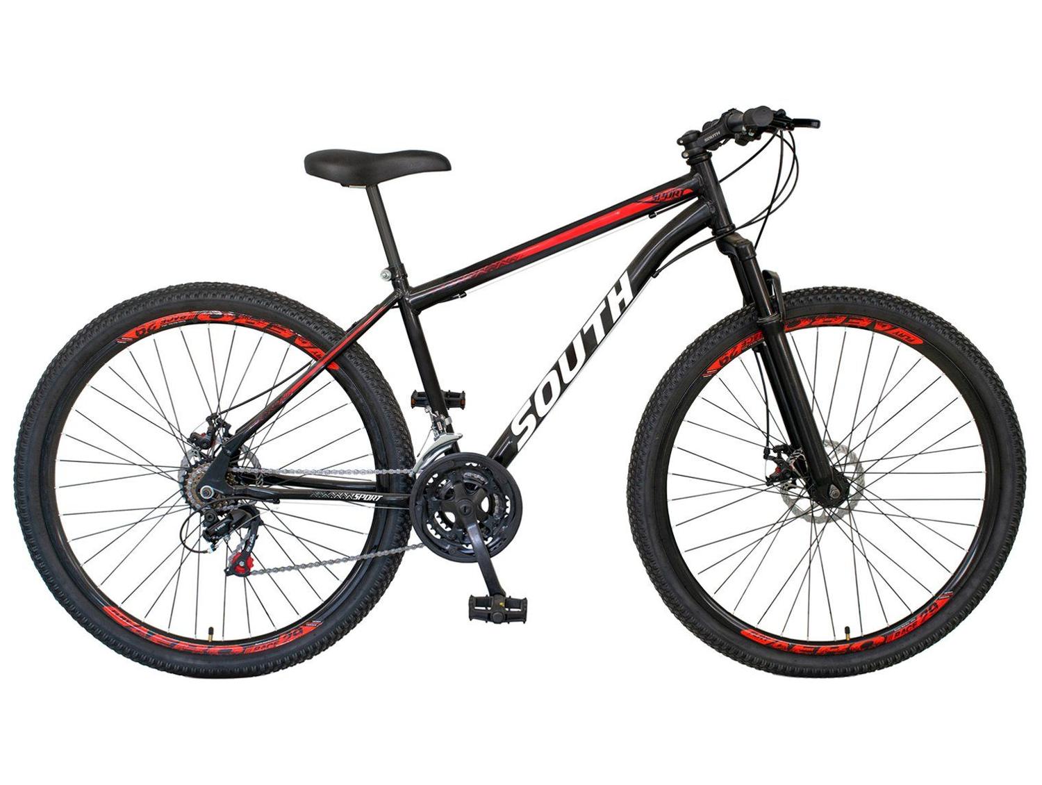Bicicleta Aro 29" South Bike Sport Freio a Disco 21 Marchas