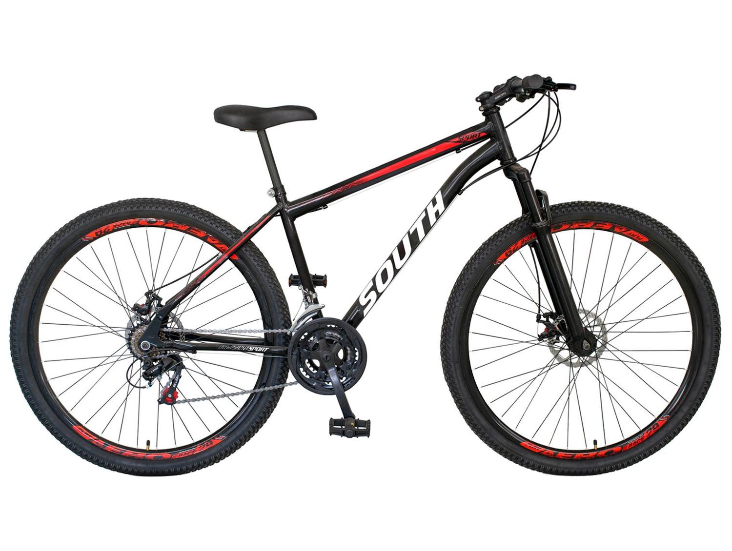 Bicicleta Aro 29" South Bike Sport Freio a Disco 21 Marchas