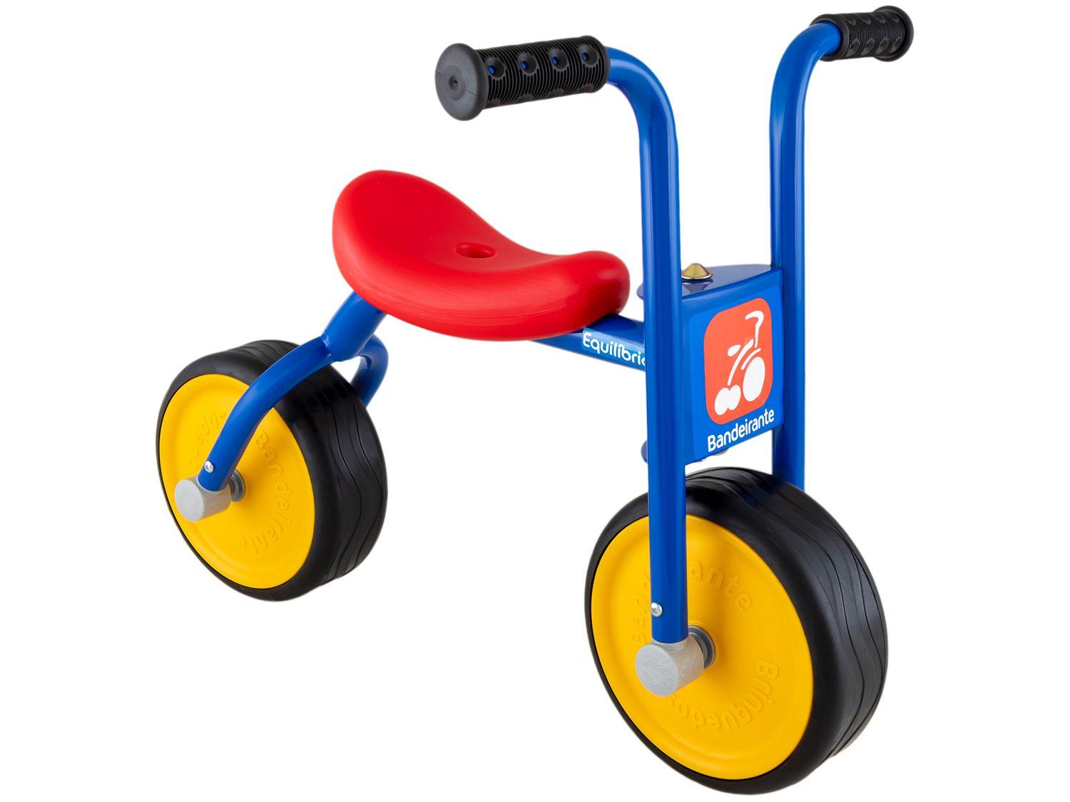 Bicicleta de Equilíbrio Infantil Bandeirante Azul