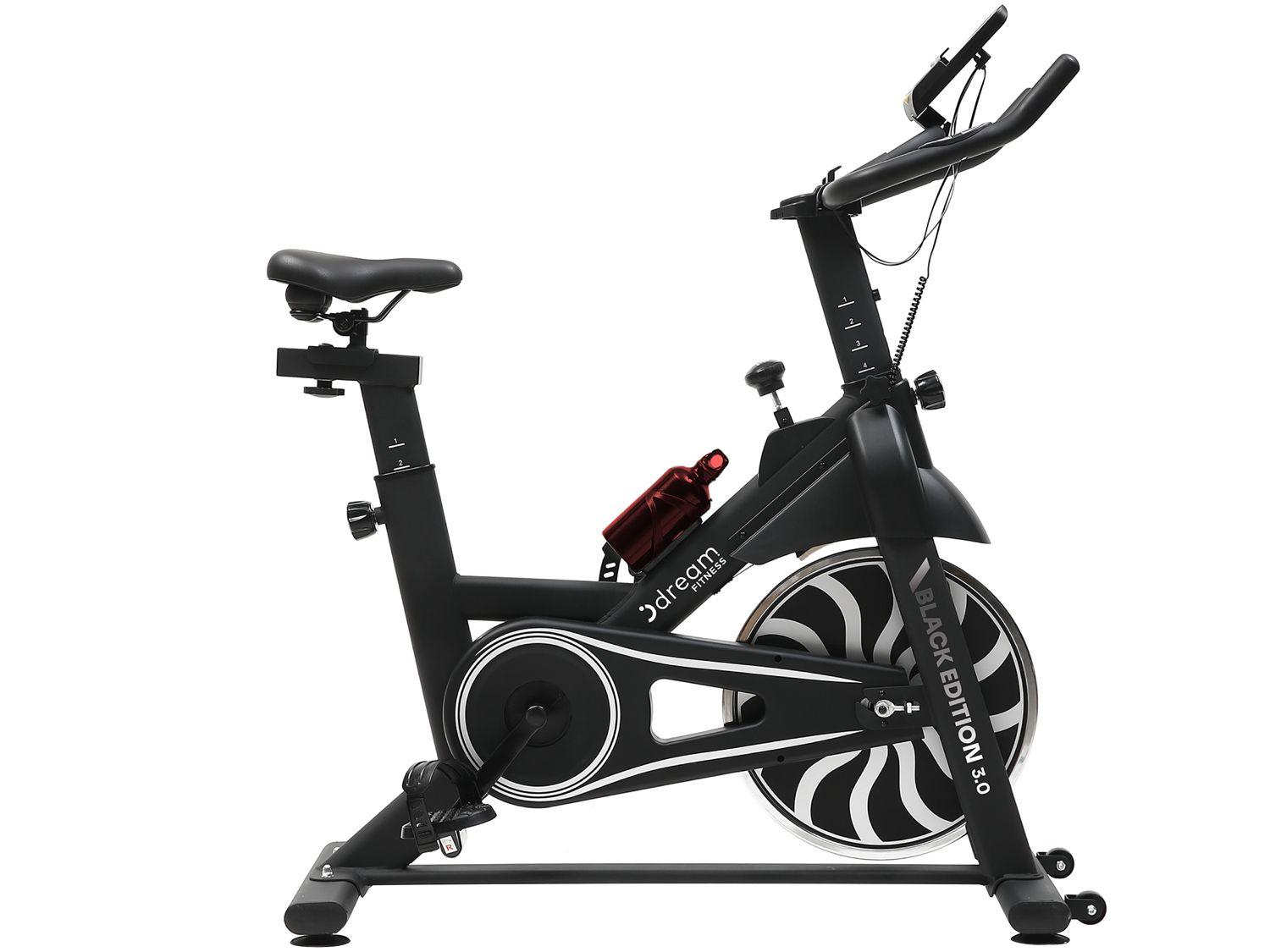 Bicicleta Ergométrica Dream Fitness Spinning Black Edition 3.0 120kg