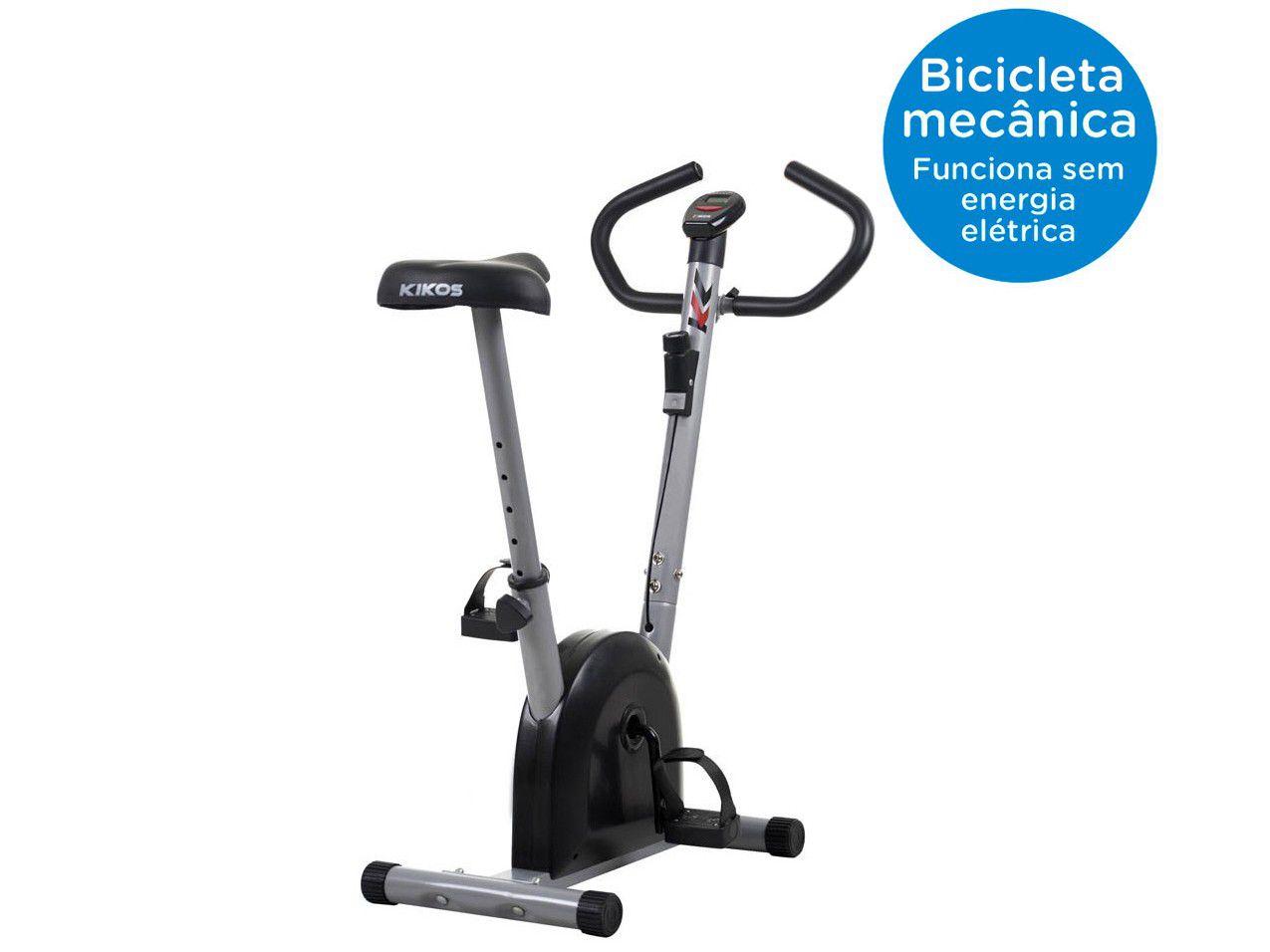 Bicicleta Ergométrica Kikos HC3015 6 Níveis de Esforço Regulagem de Altura Bicicleta