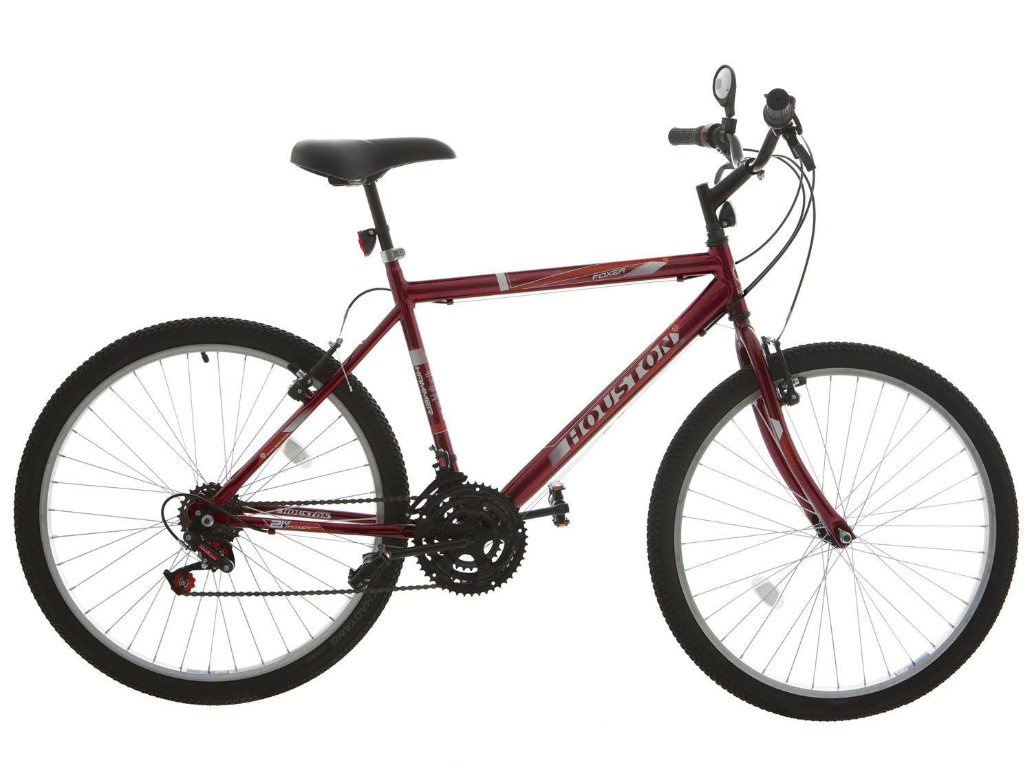 Bicicleta Houston Foxer Hammer Aro 26 21 Marchas Freio VBrake