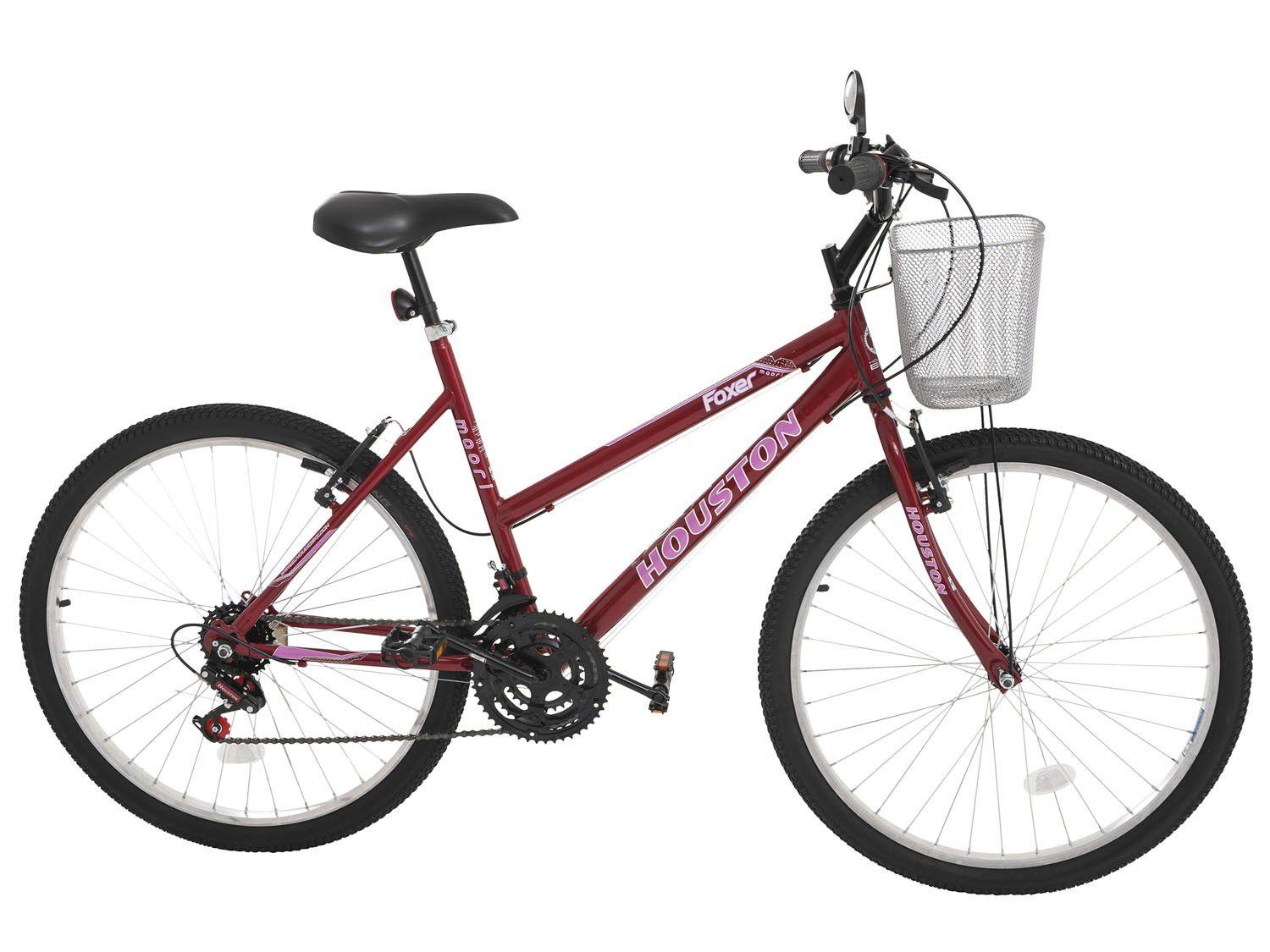 Bicicleta Houston Foxer Maori Aro 26 21 Marchas Freio VBrake