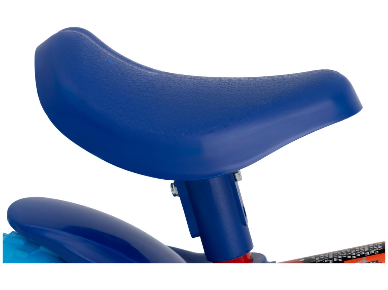 Bicicleta Infantil Aro 12 TK3 Track Arco Íris Vermelho e Azul com Rodinhas