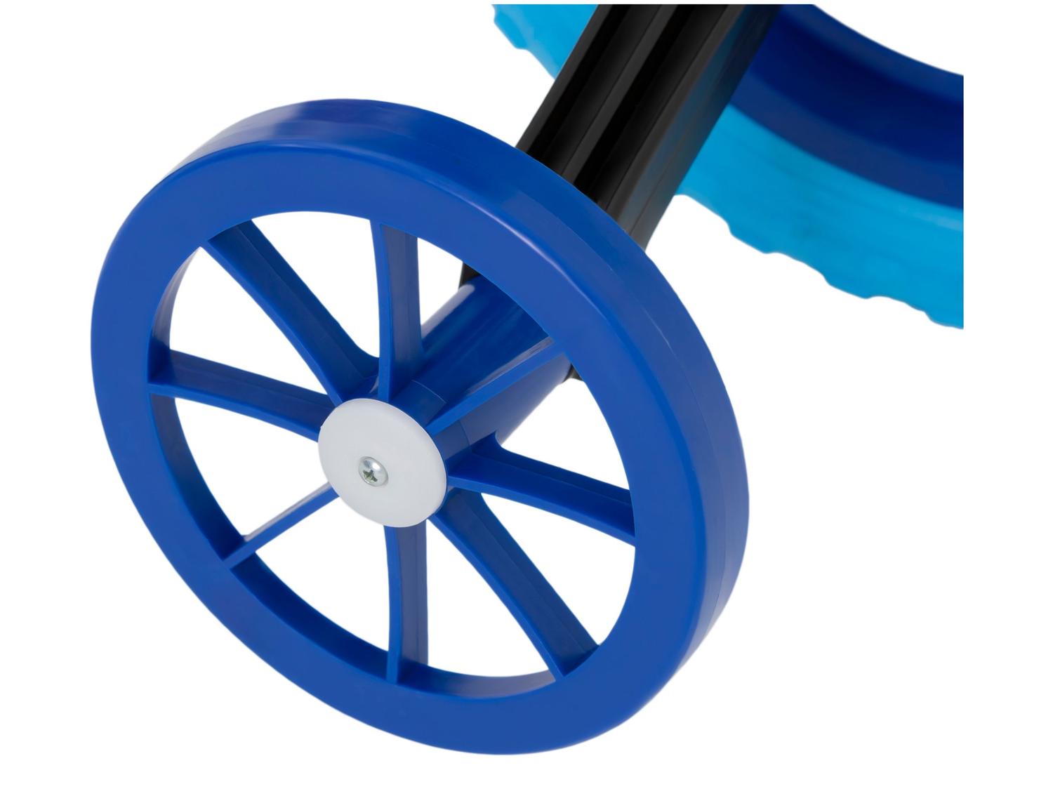 Bicicleta Infantil Aro 12 TK3 Track Arco Íris Vermelho e Azul com Rodinhas