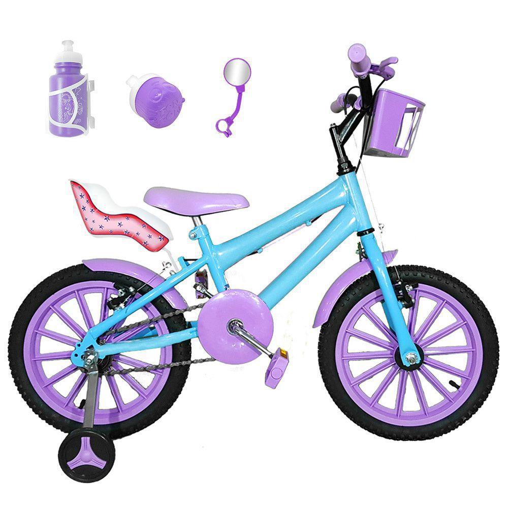 Bicicleta infantil azul feminina Clearance