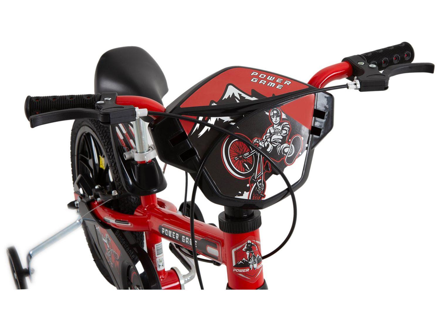 Bicicleta Infantil Aro 16 Bandeirantes Power Game