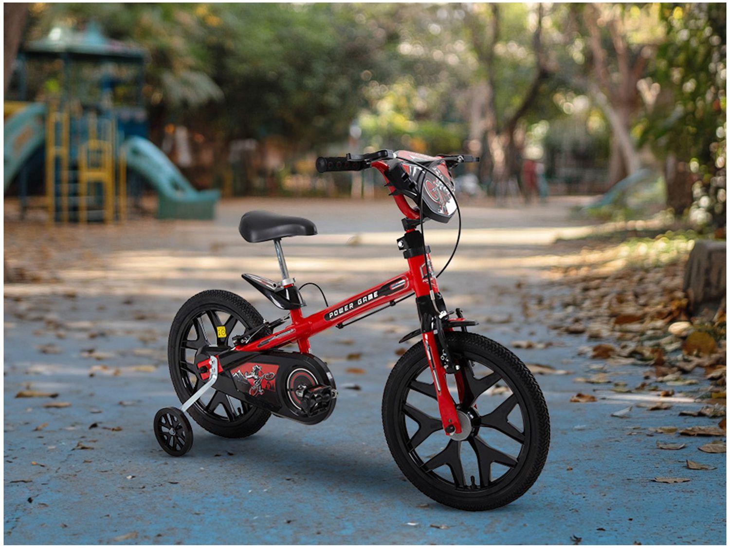 Bicicleta Infantil Aro 16 Bandeirantes Power Game