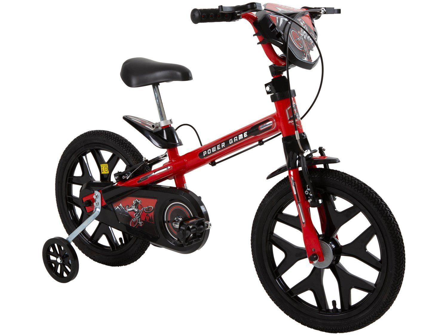 Bicicleta Infantil Aro 16 Bandeirantes Power Game