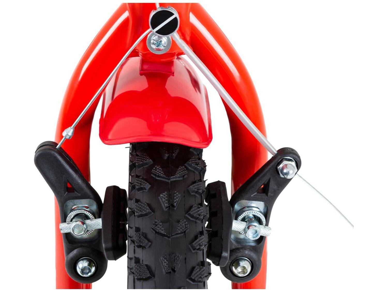 Bicicleta Infantil Aro 16 Caloi Rex Preta