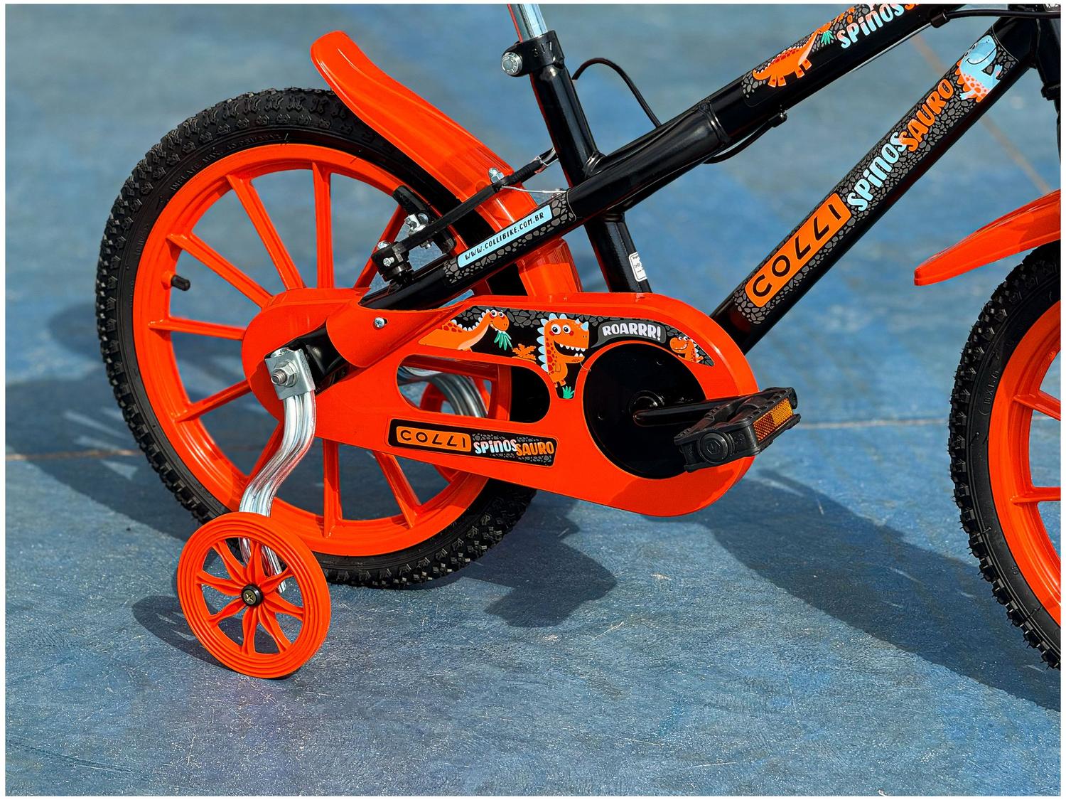 Bicicleta Infantil Aro 16 Colli Spinossauro 