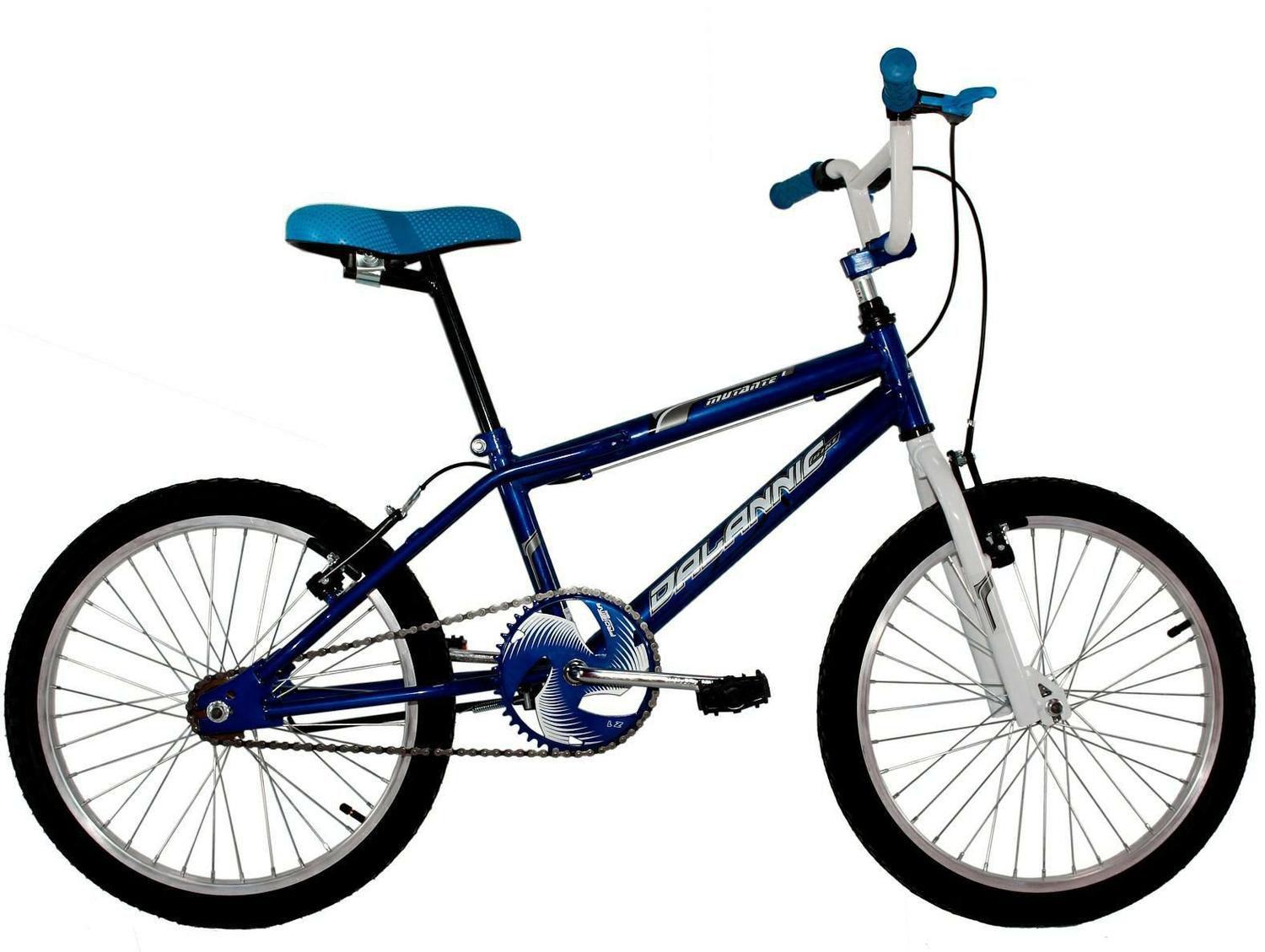 suficiente Simpático Vacunar Bicicleta Infantil Aro 20 Cross Bmx Freestyle Mutante Azul - Dal'annio Bike  - Bicicleta - Magazine Luiza