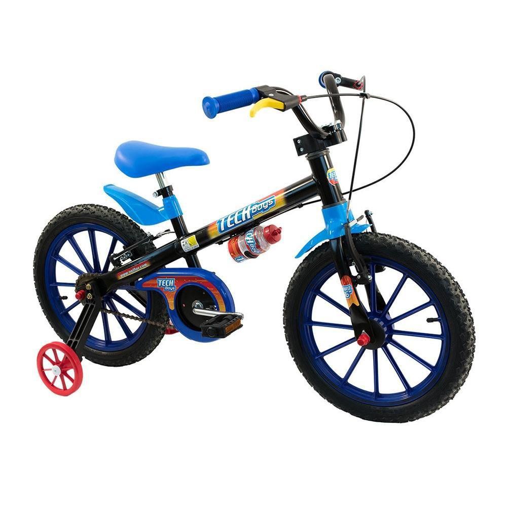 Bicicleta infantil nathor tech boys aro 16 Clearance