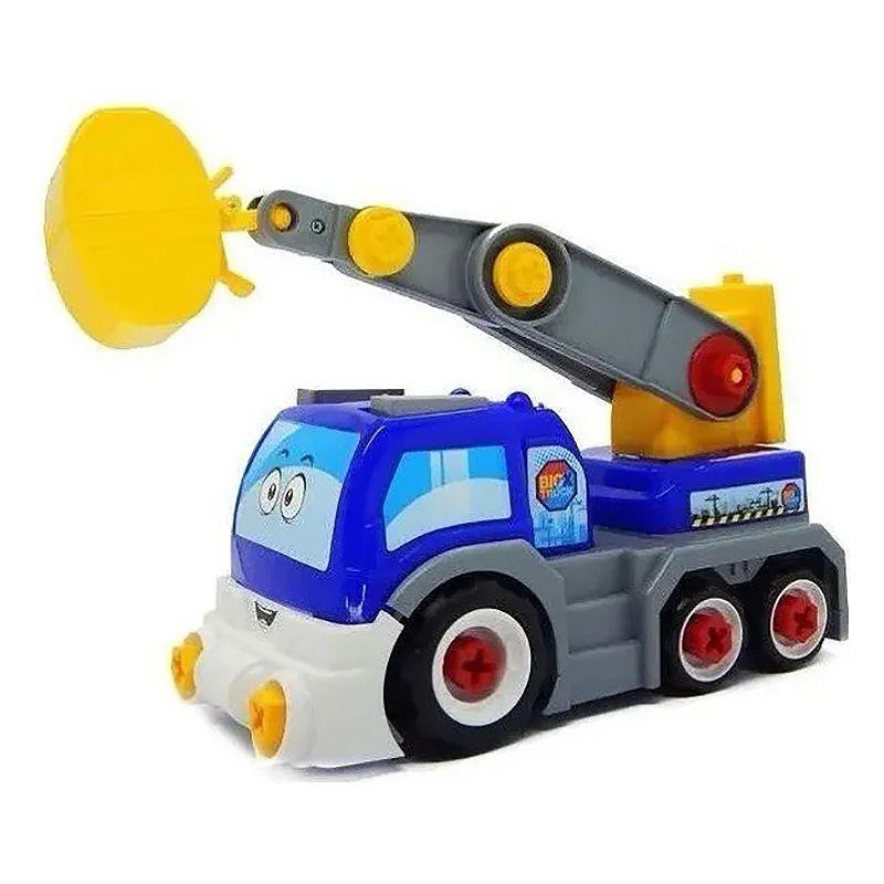 Big X Truck Caminhão Escavadeira com Parafusadeira - 6558 Big X Truck Caminhão Escavadeira com Parafusadeira - 6558