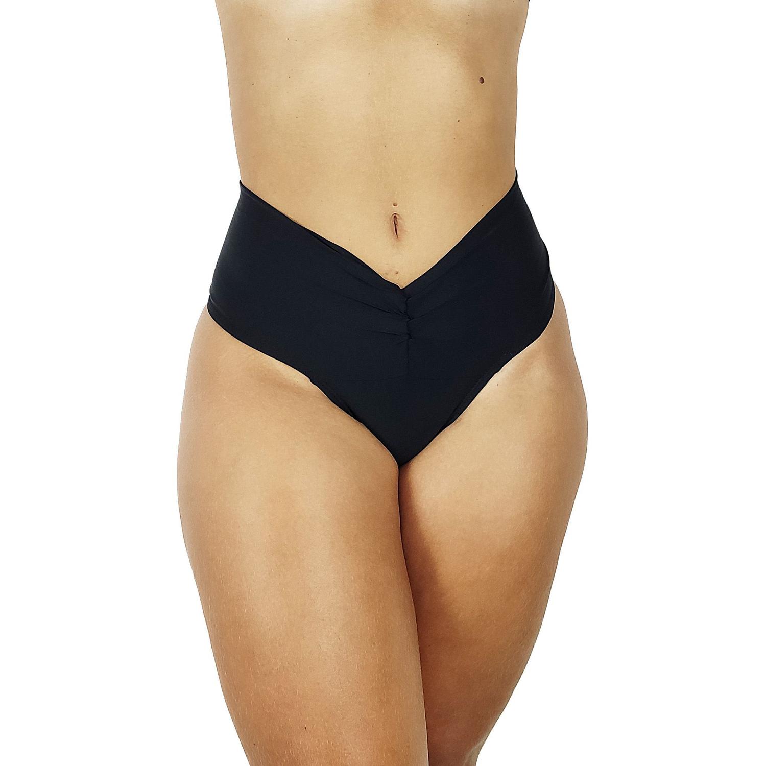 Biquíni Calcinha Cintura Alta Drapeada Franzida Avulso - P Ao 48 - Savagar  Beachwear - Calcinha Biquíni - Magazine Luiza