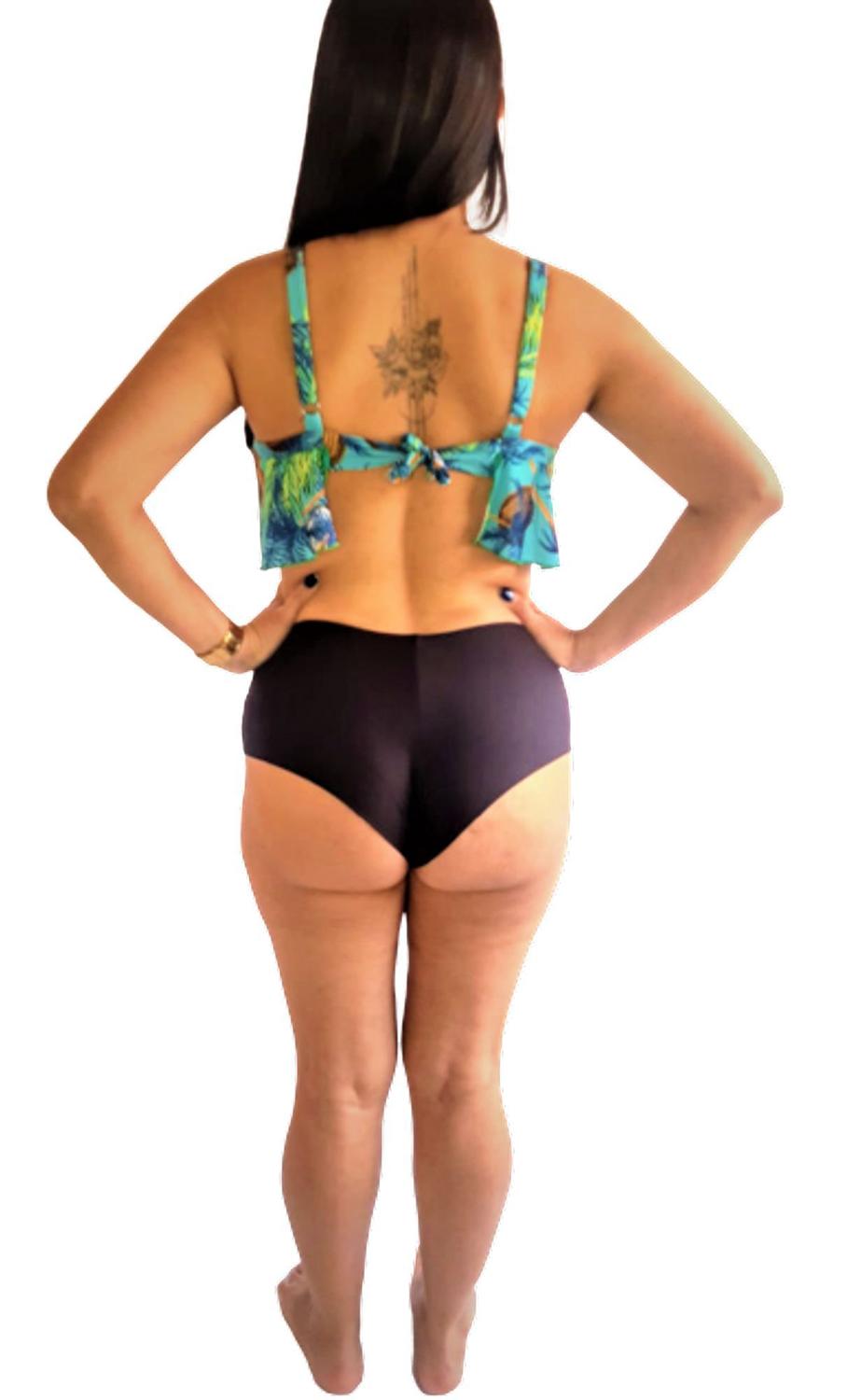 cropped plus size barato