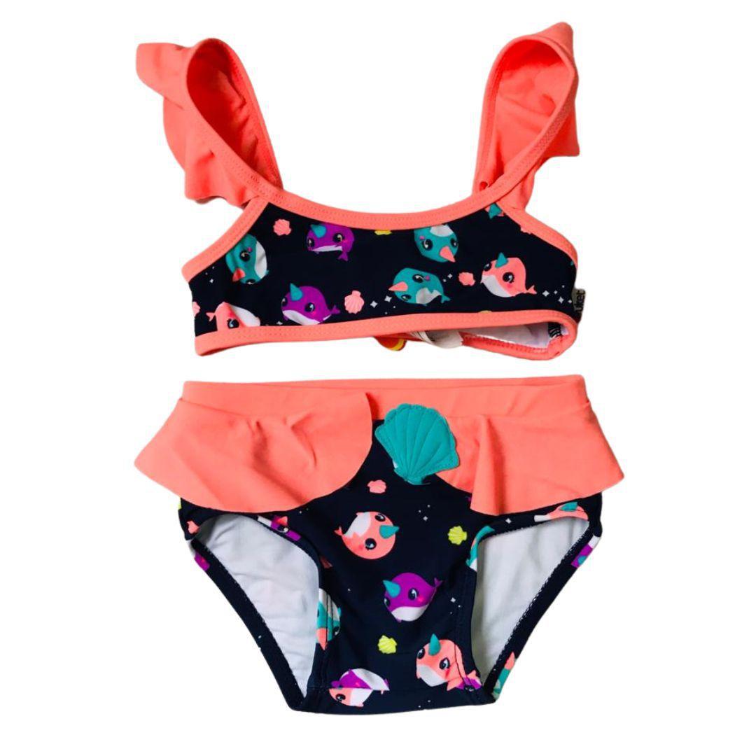 Biquini infantil puket uv50+ babadinhos marinho moda praia - Biquíni  Infantil - Magazine Luiza