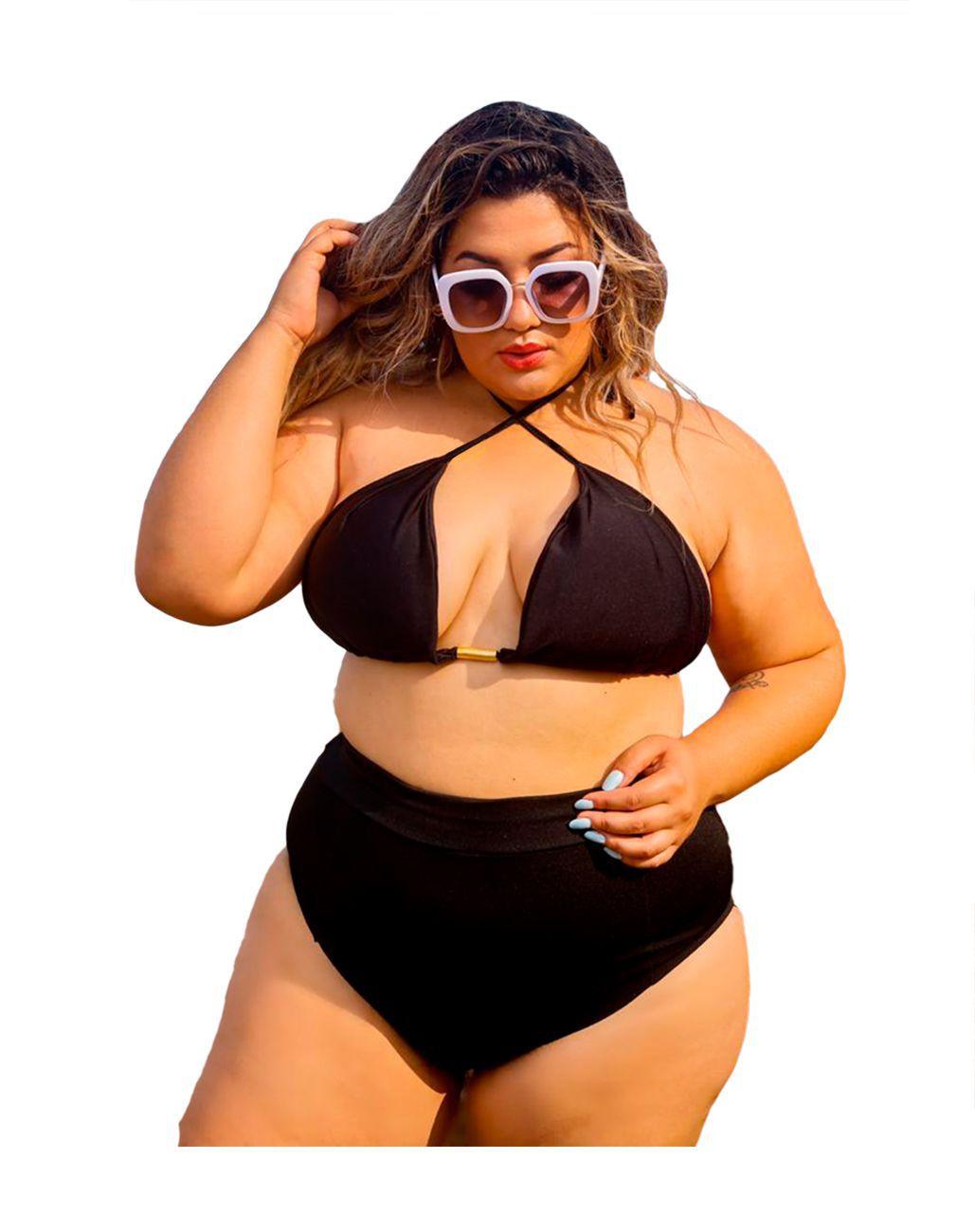 Biquíni plus size hot pants Clearance