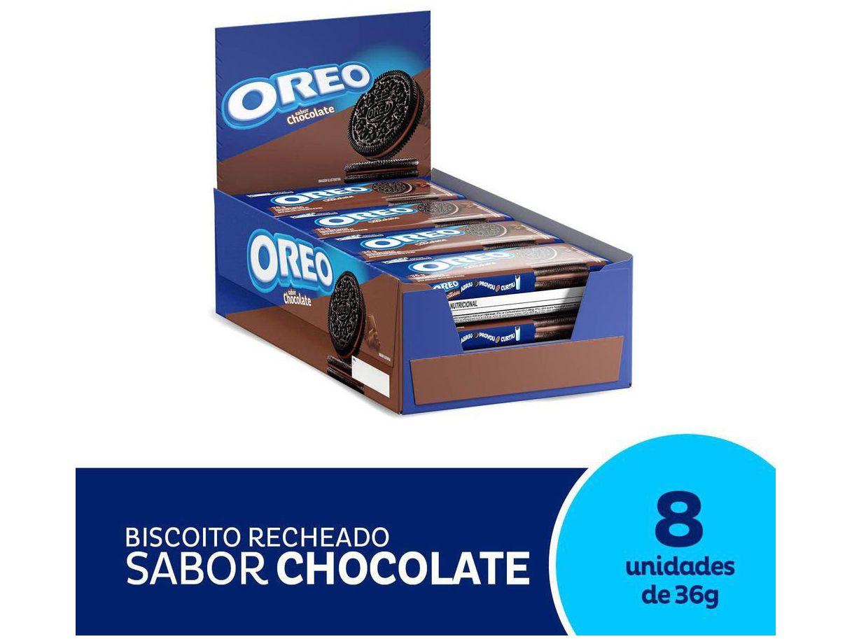 Biscoito Recheado Chocolate Oreo Display 36g
