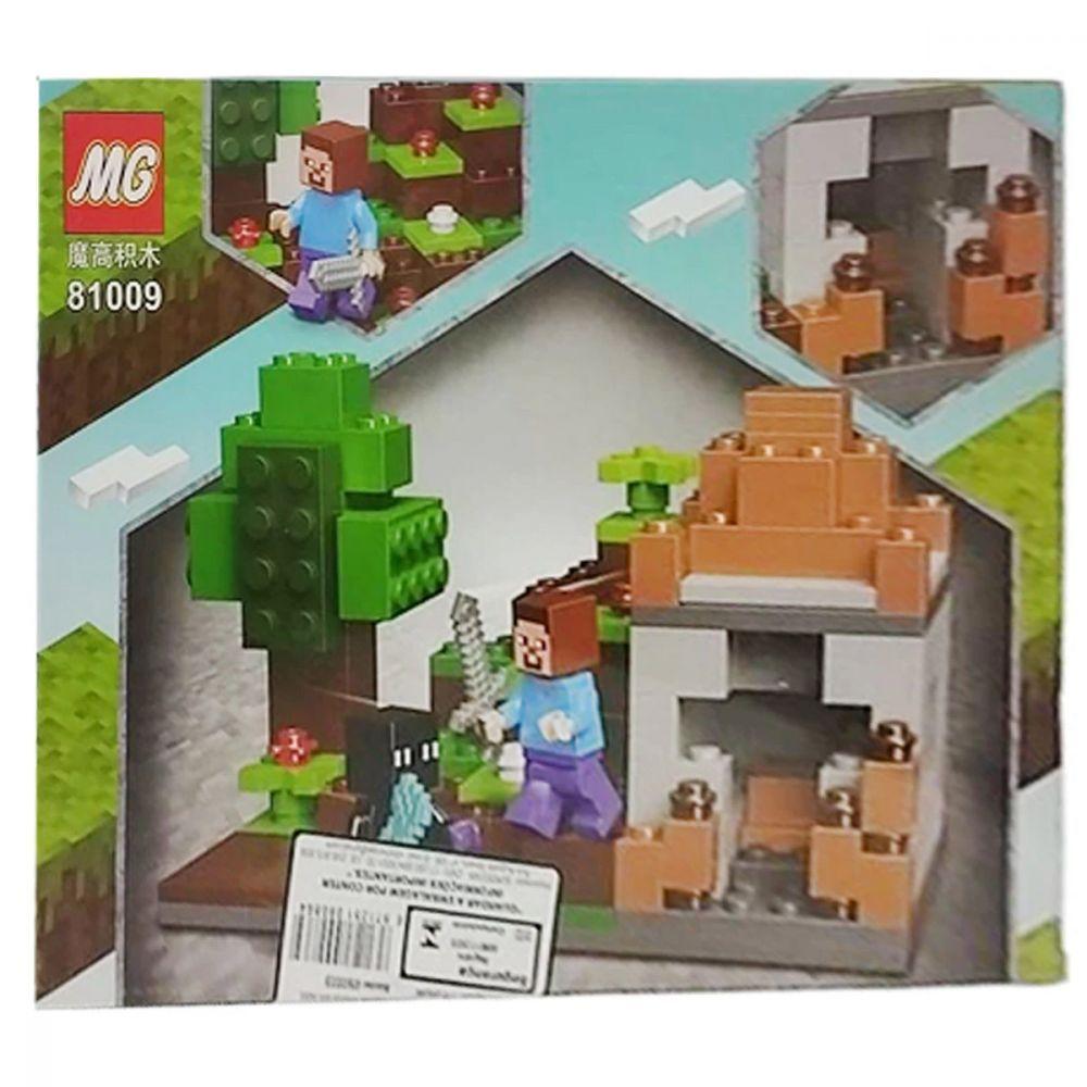 Bloco de Montar Steve Cidade 175 Pcs Minecraft 81009 Kazi Bloco de Montar Steve Cidade 175 Pcs Minecraft 81009 Kazi