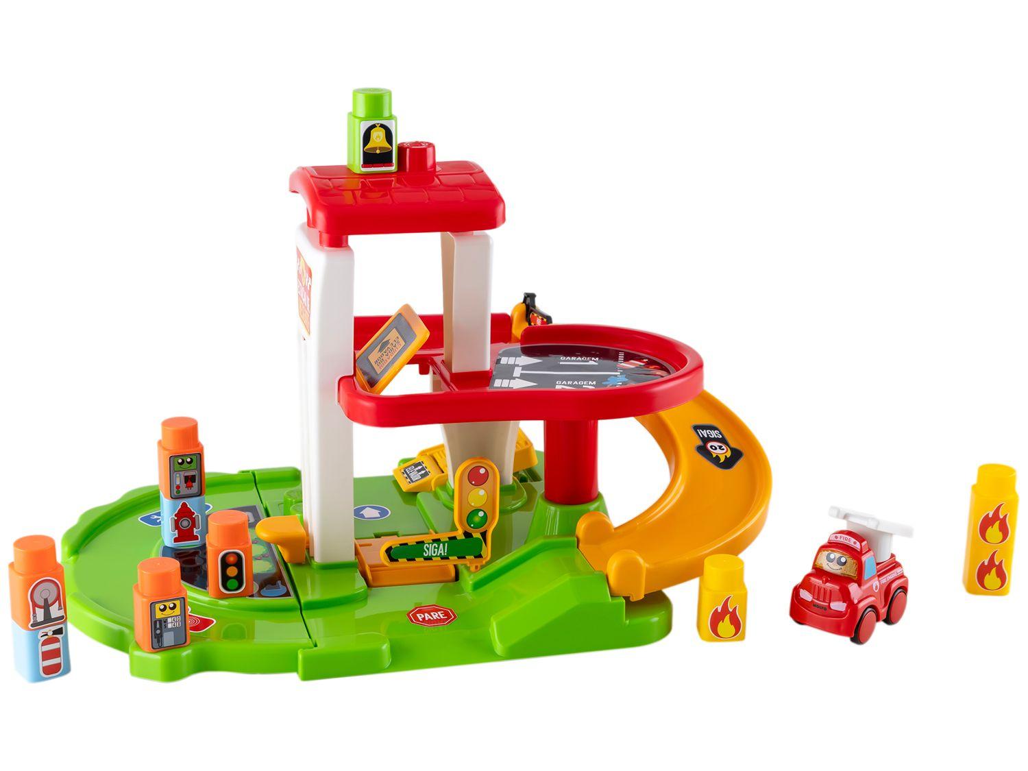 Blocos de Montar Baby Land Postinho Estação de