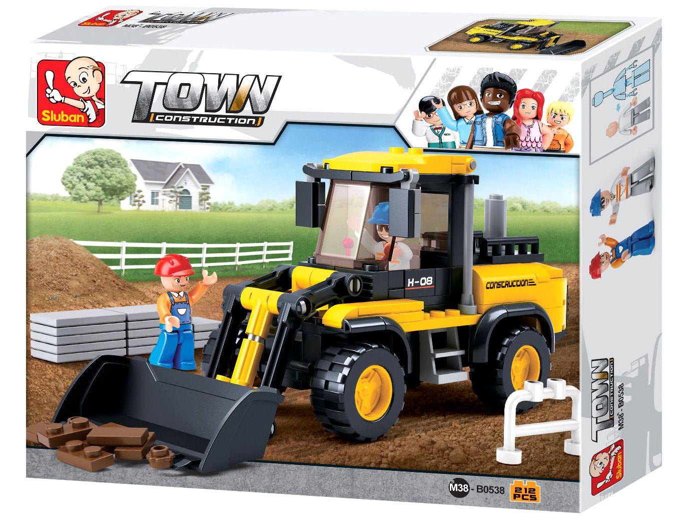 Blocos de Montar Construção Empilhadeira