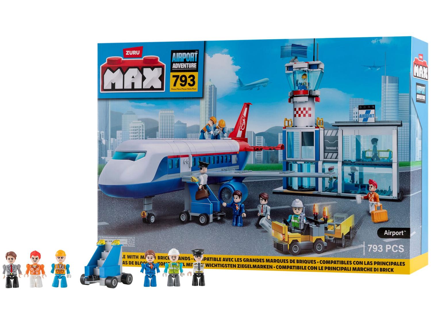 Blocos de Montar Max Airport Adventure Candide