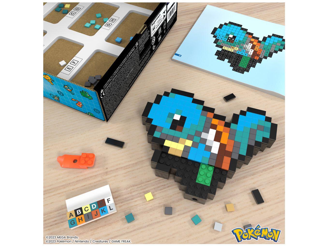 Blocos de Montar Mega Pokémon Squirtle Estilo 