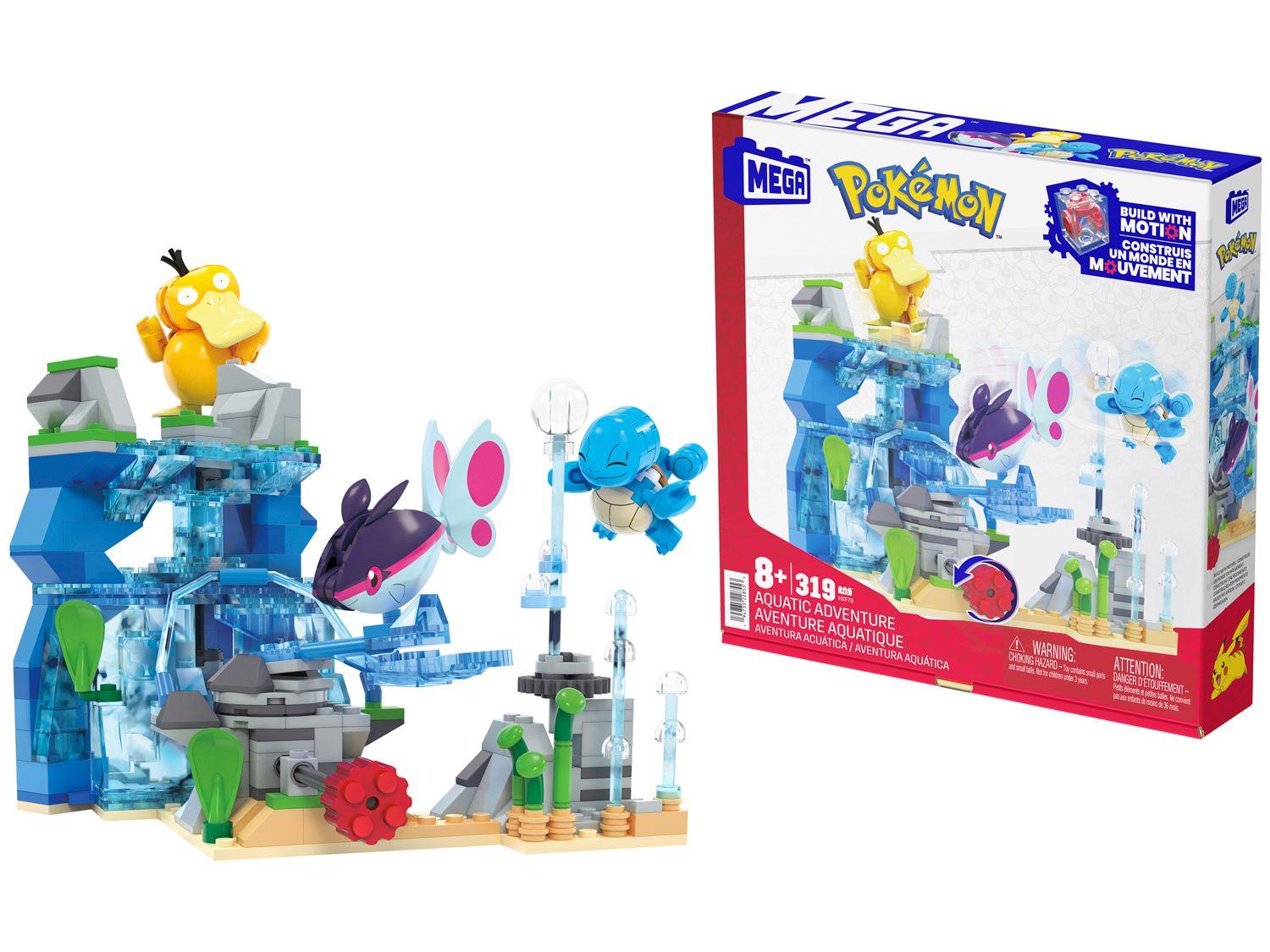 Blocos de Montar Pokémon Mega Jogo de Construção