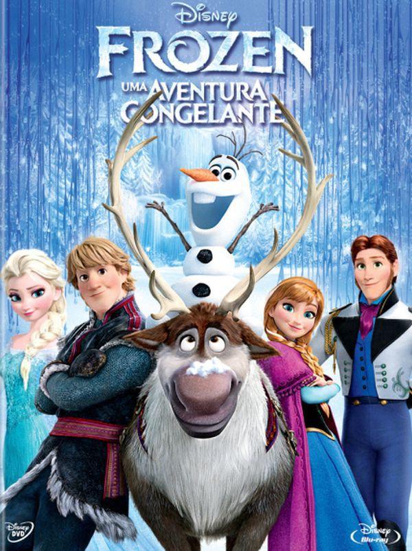 Blu Ray DVD Frozen Uma Aventura Congelante 2 Discos - Disney - Filmes de Animação - Magazine Luiza