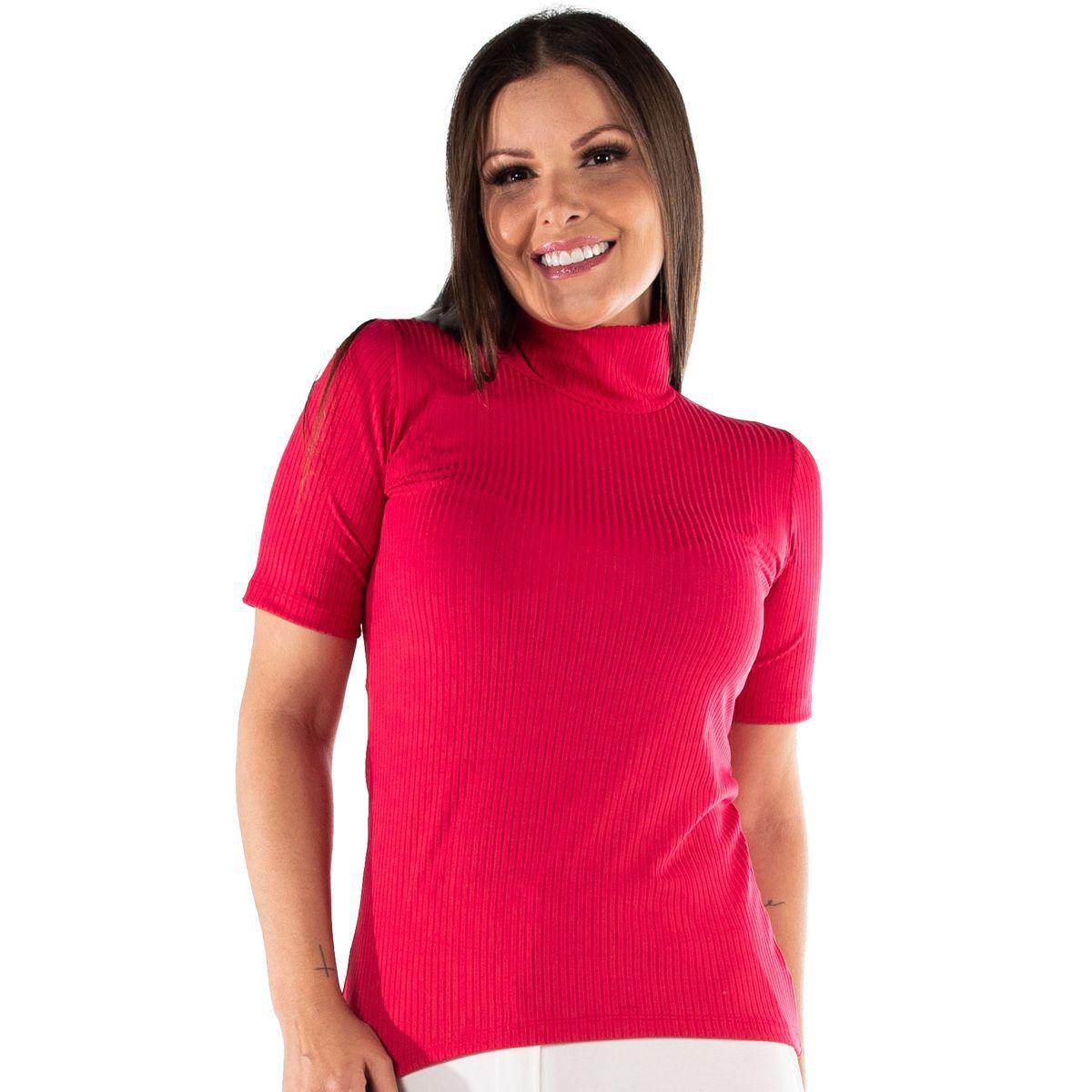 blusa de frio feminina canelada