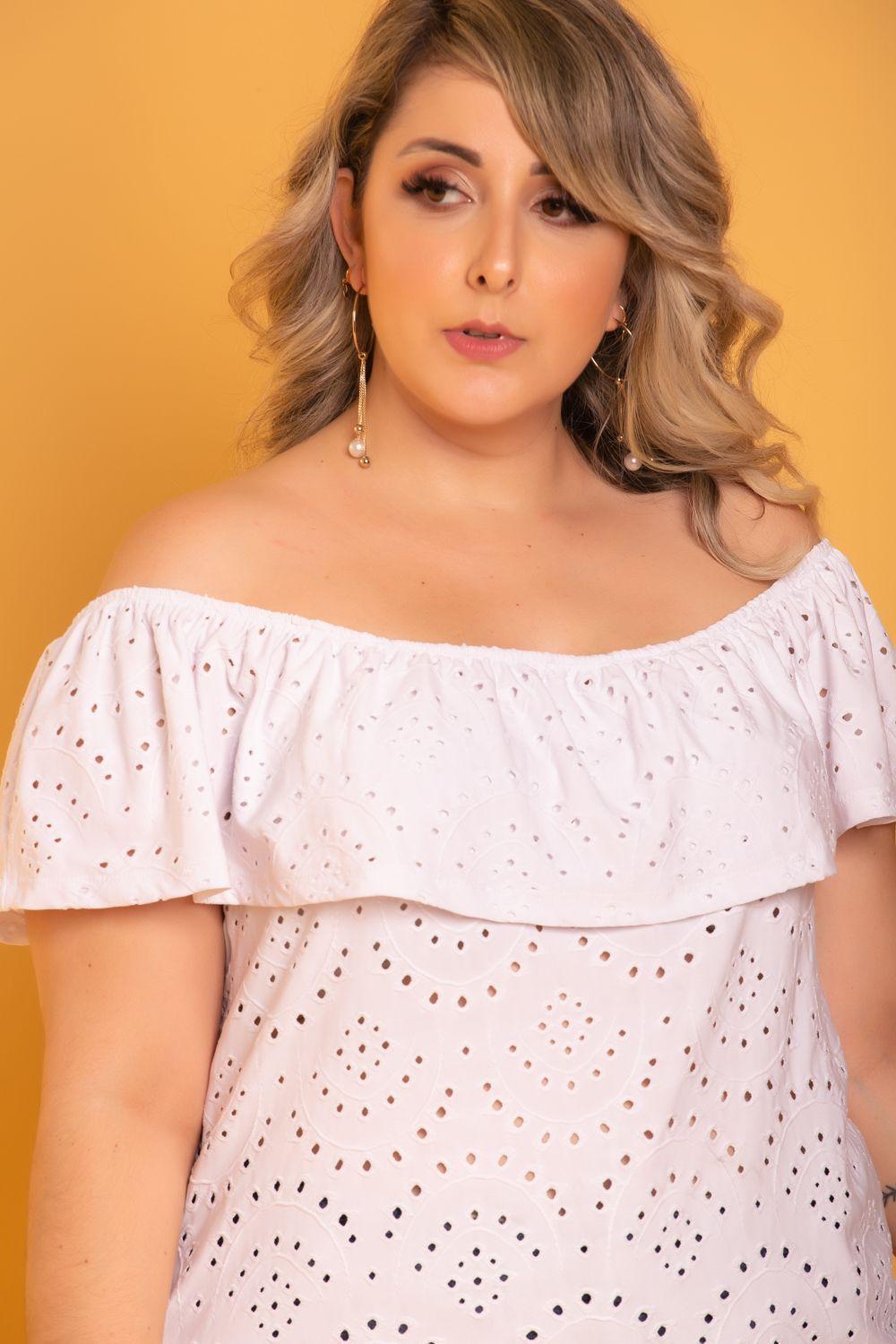 blusa de lese ciganinha