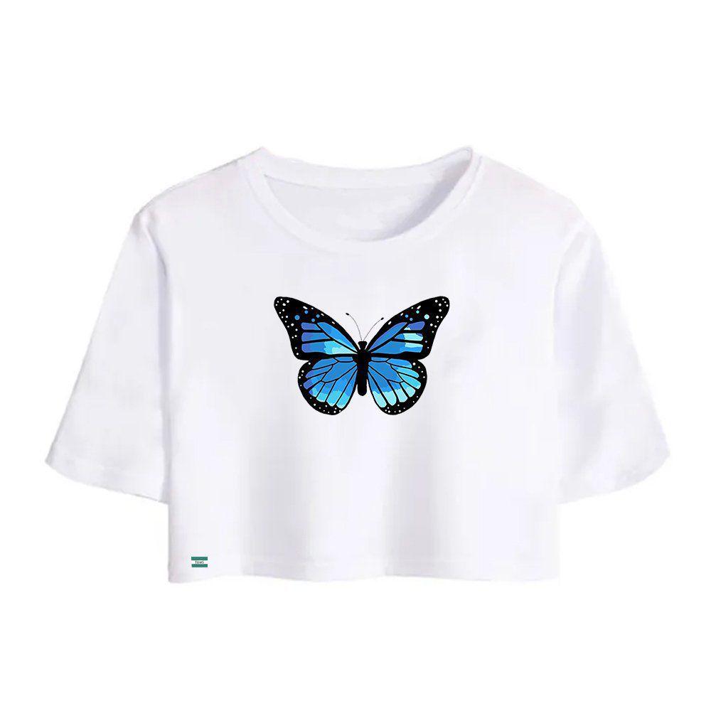 blusas borboletas