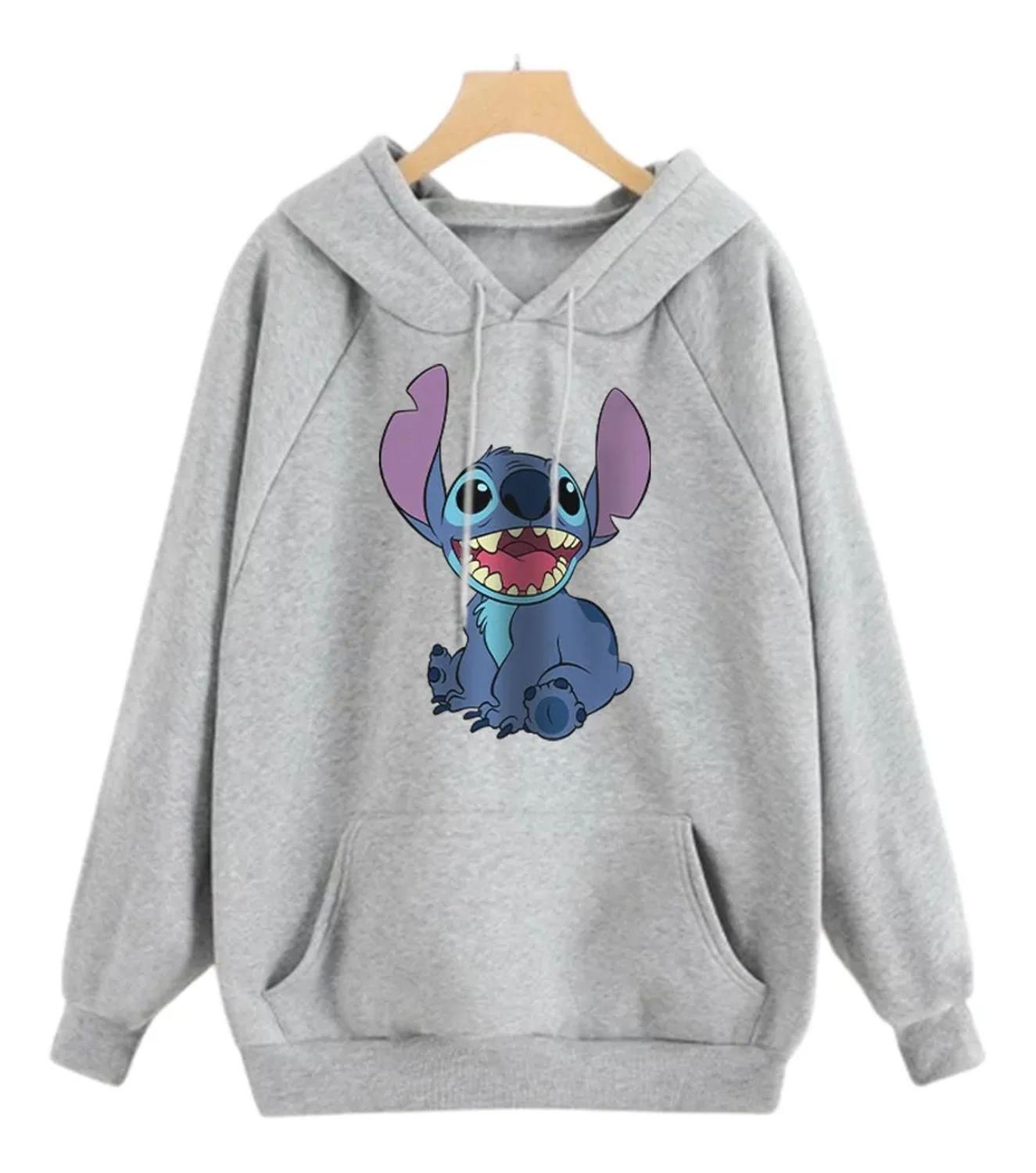 cute stitch moletom com capuz
