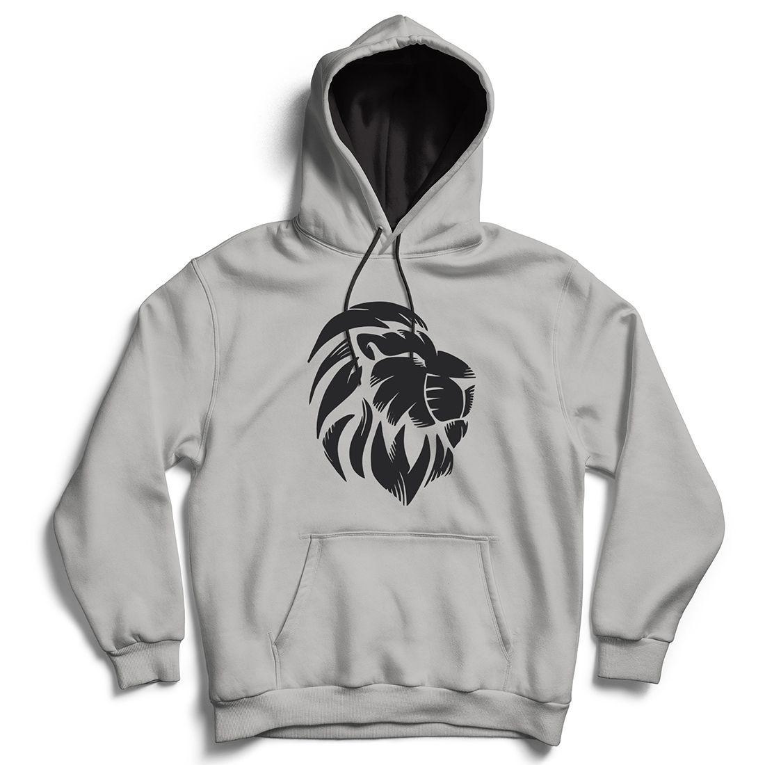 black moletom com capuz men's graphic