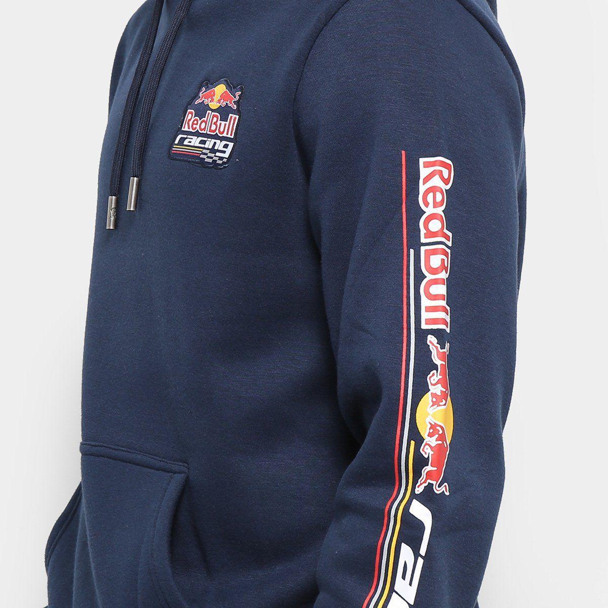 blusa de frio red bull racing