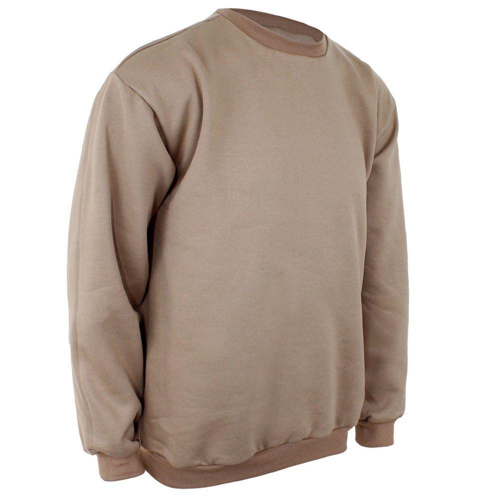 blusa de moletom marrom