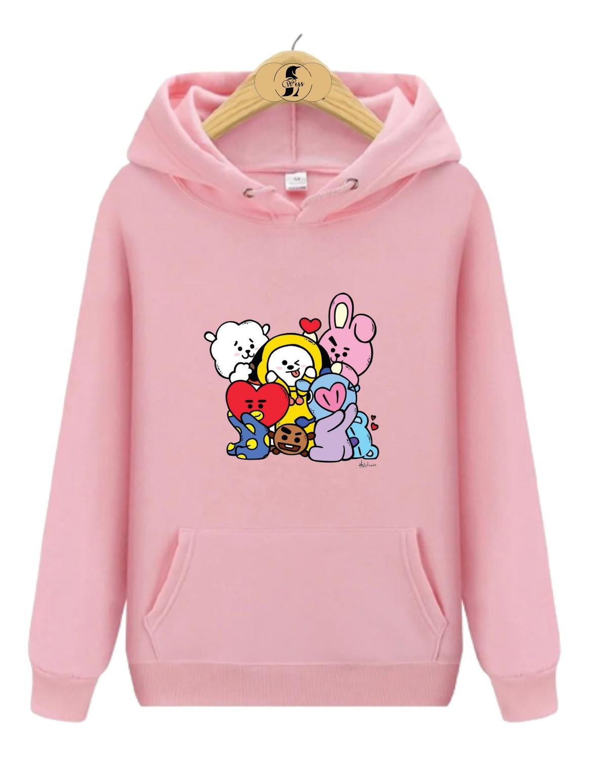 Blusa Infantil Casaco Bts Americanas Love Yourself Casaco Moletom