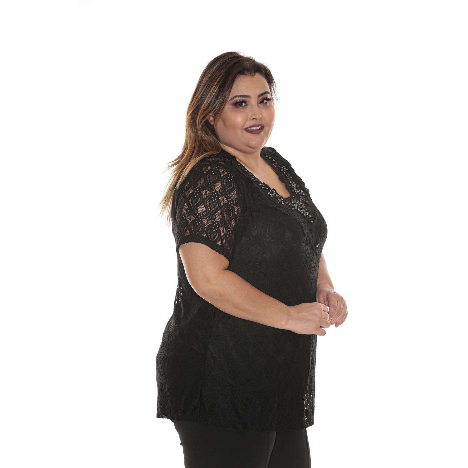 blusa juliette plus size