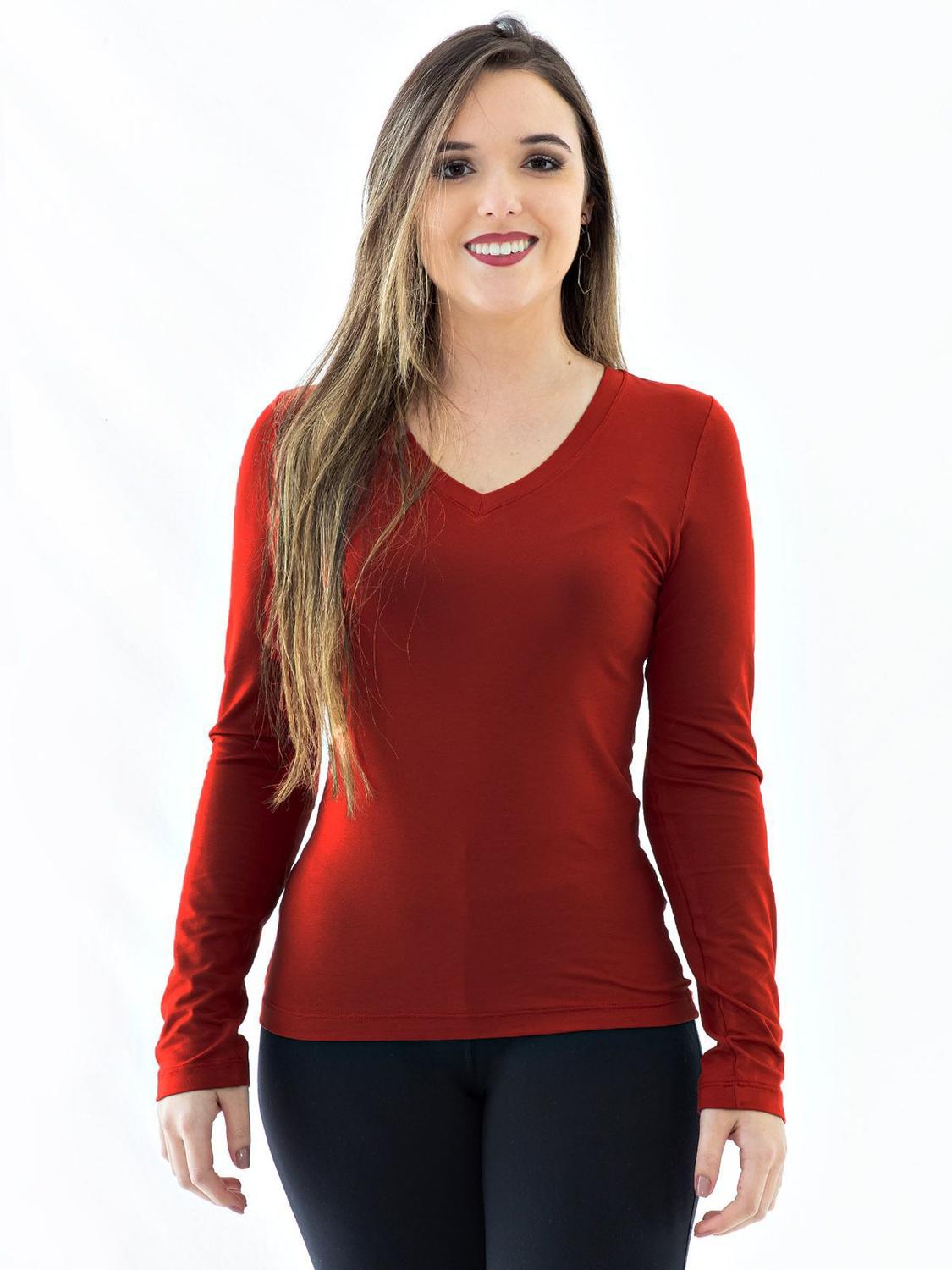 blusas de viscolycra lisa