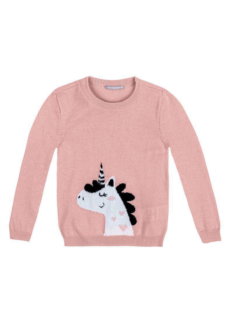 blusa de trico unicornio