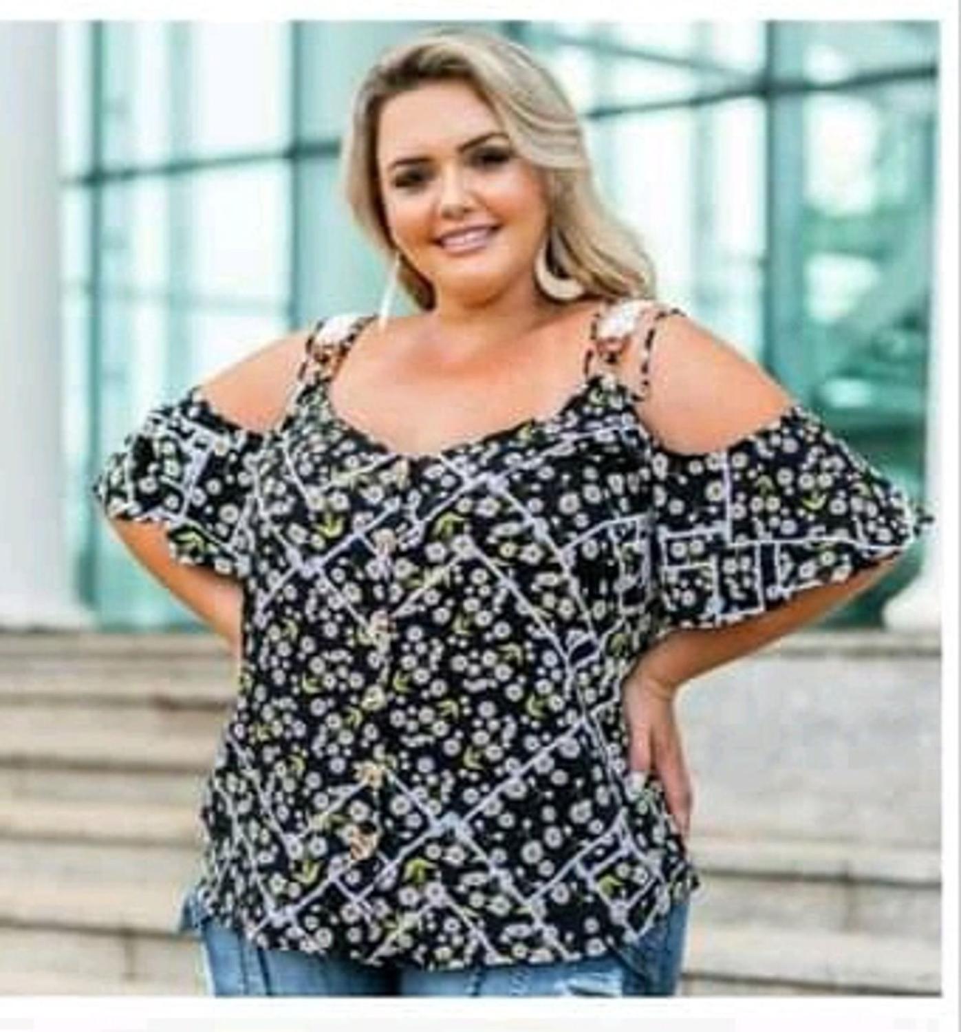 blusas plus size 2019
