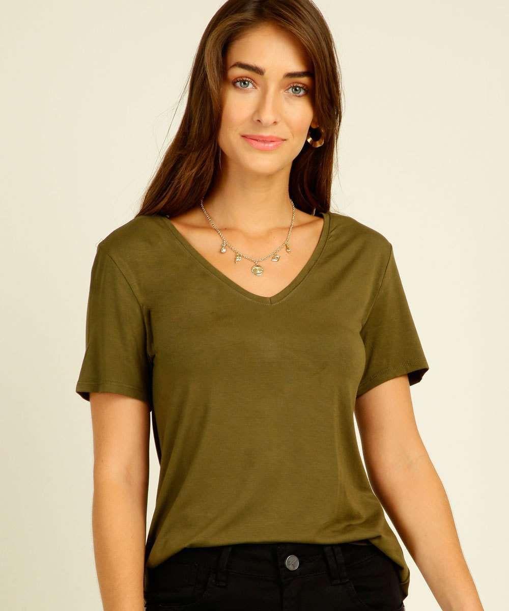 blusa basica feminina marisa