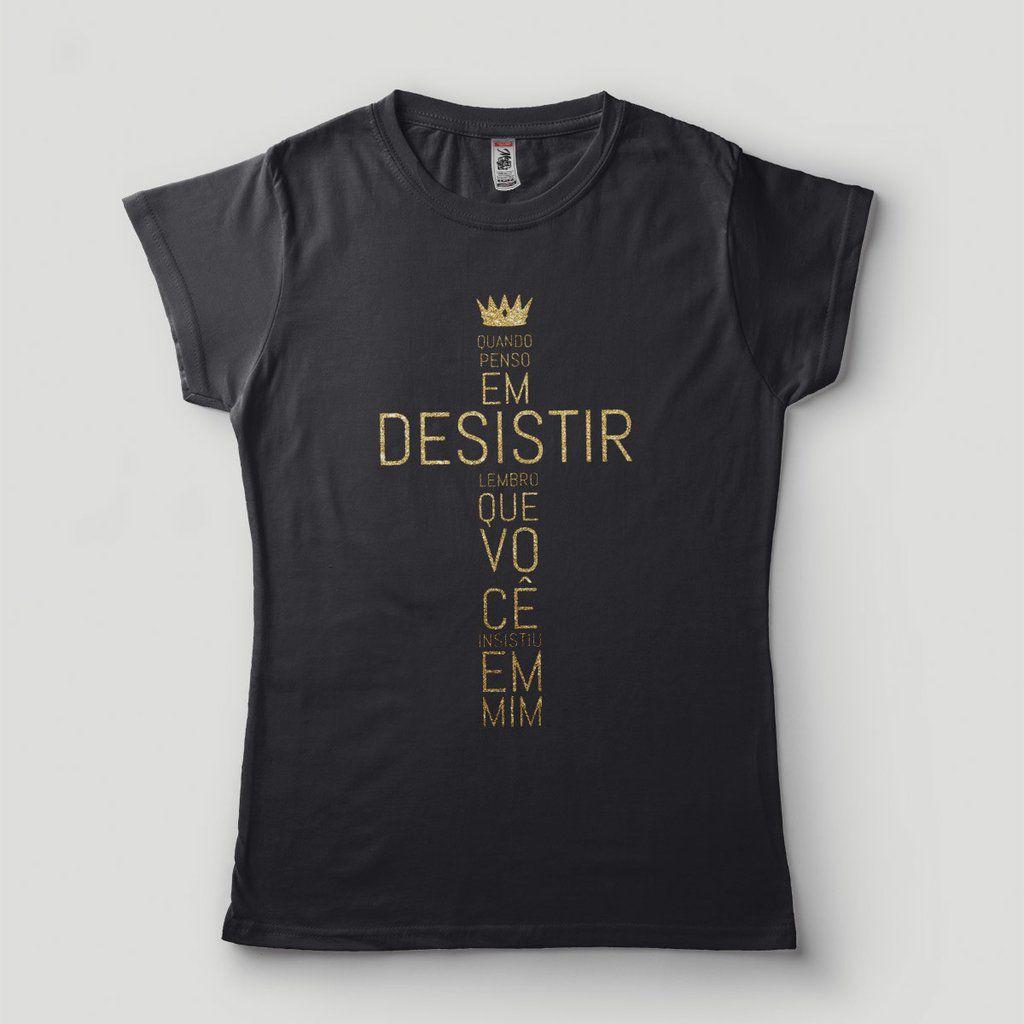 blusa com frase evangélica